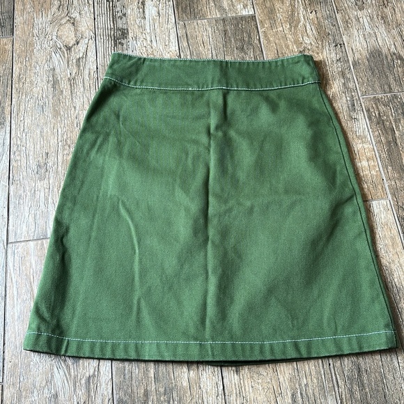 Hosbjerg Megan denim Skirt green size small - Picture 4 of 5